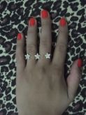 Anel Estrela com Strass